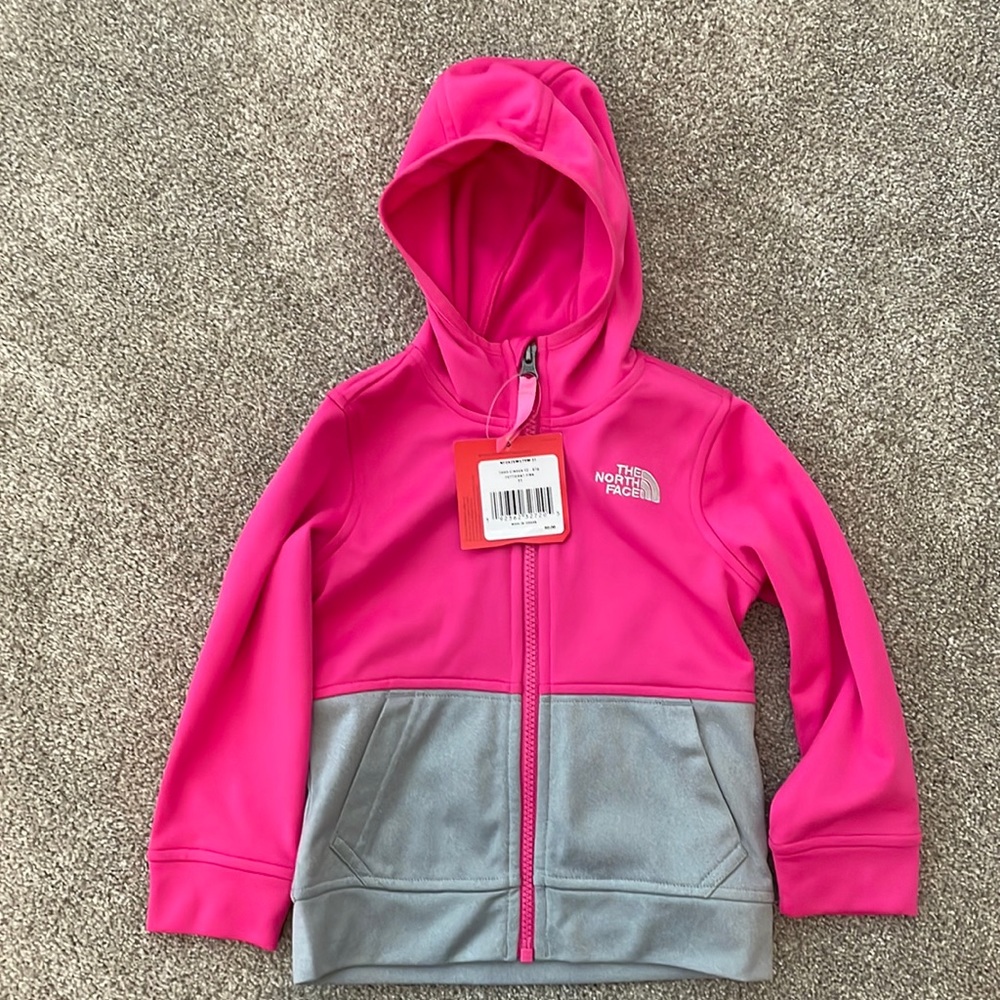 The north face pink swacket